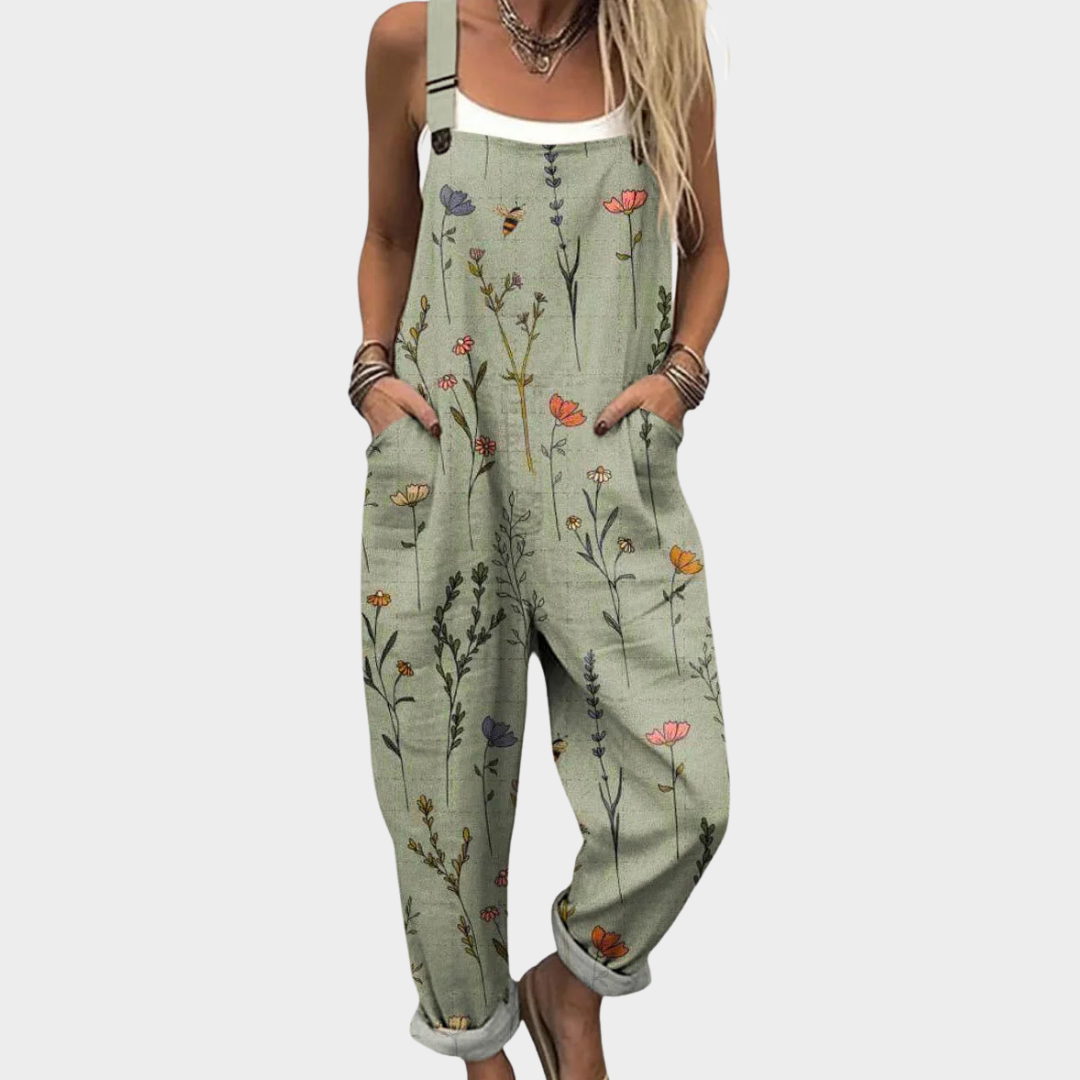 Confortable Salopette con Estampado