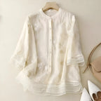 Giovanna - Blusa de algodón ligera