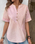 Monroe™ | Blusa de Rayas Suaves