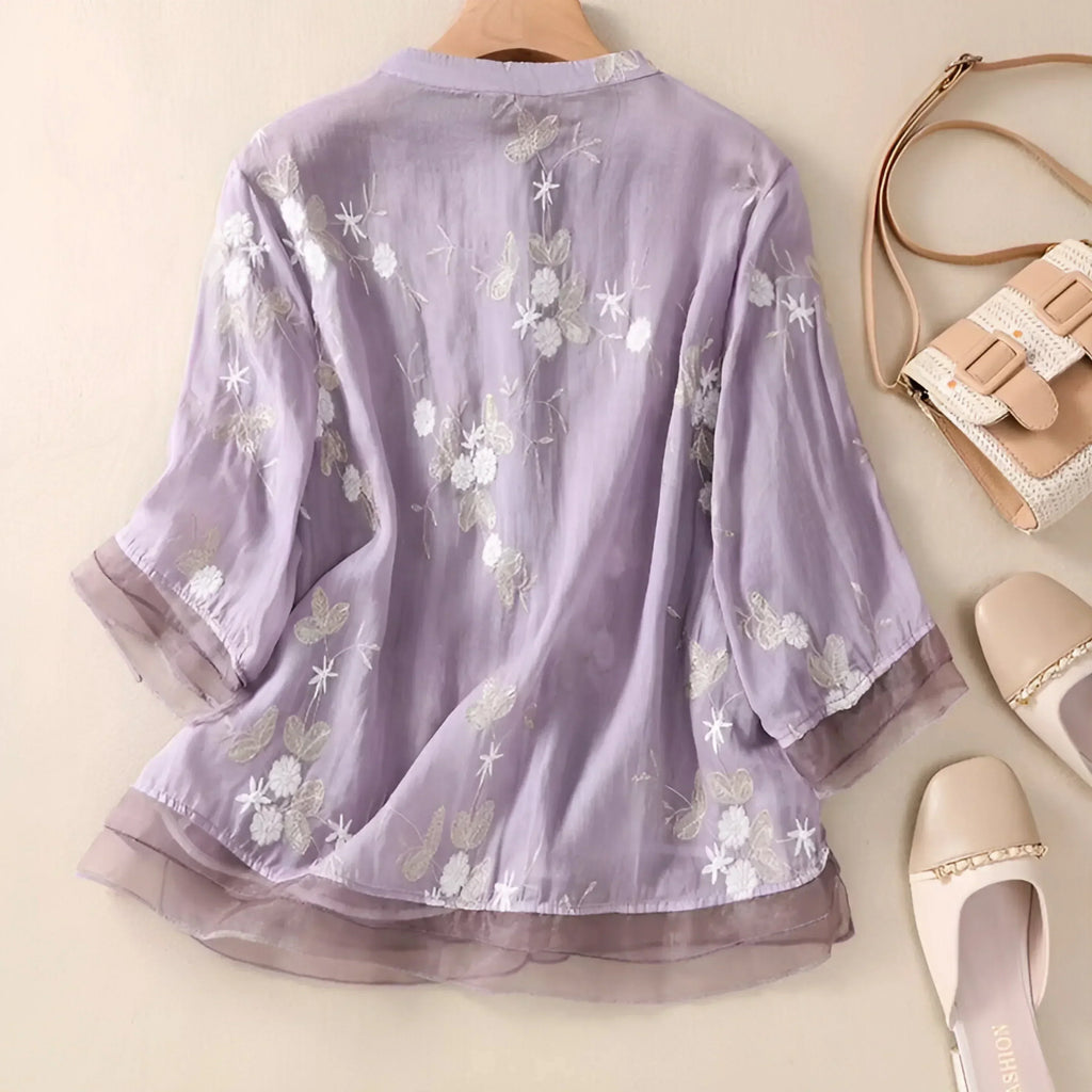 Giovanna - Blusa de algodón ligera