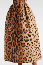 Vestido Midi Leopard