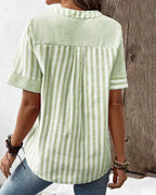 Monroe™ | Blusa de Rayas Suaves