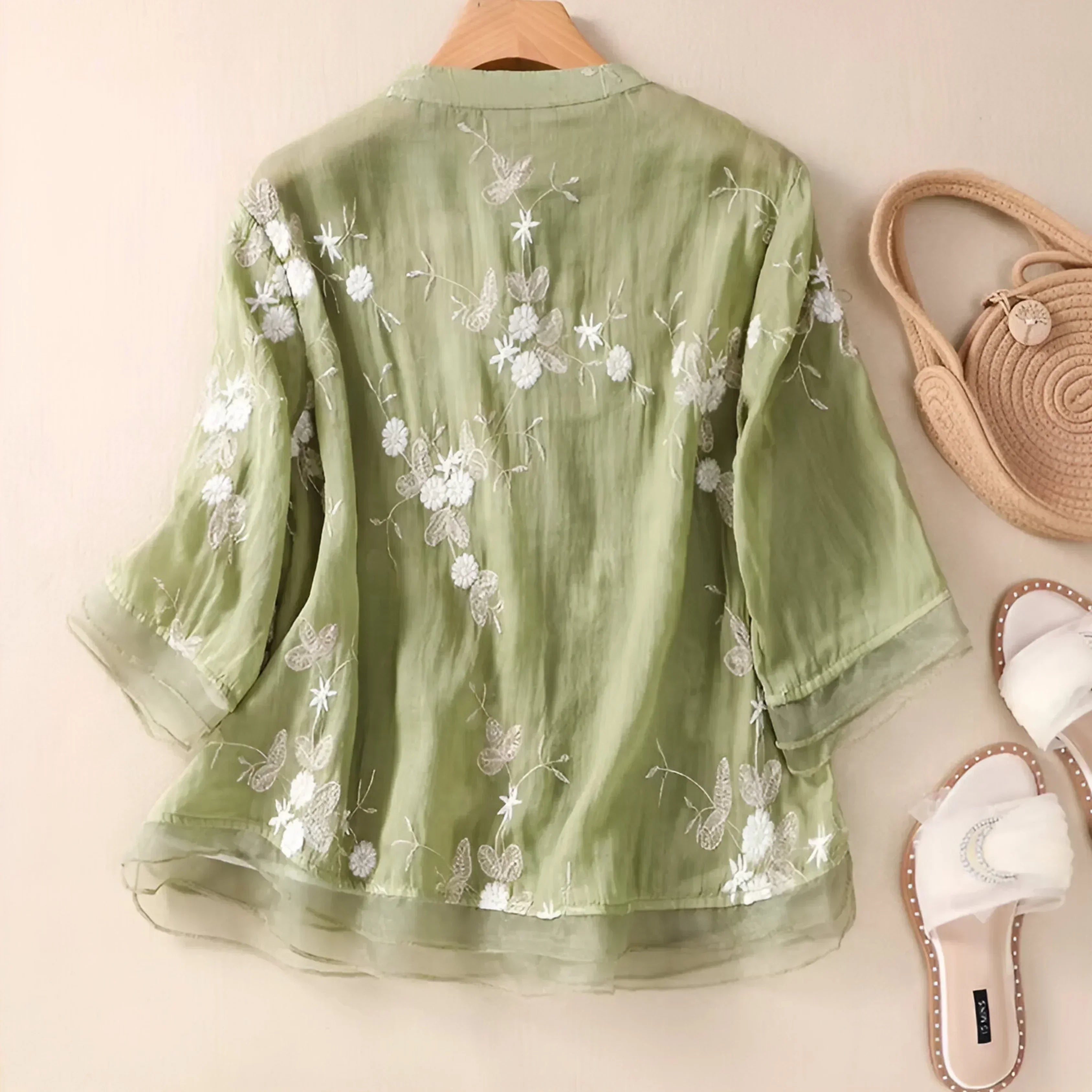 Giovanna - Blusa de algodón ligera
