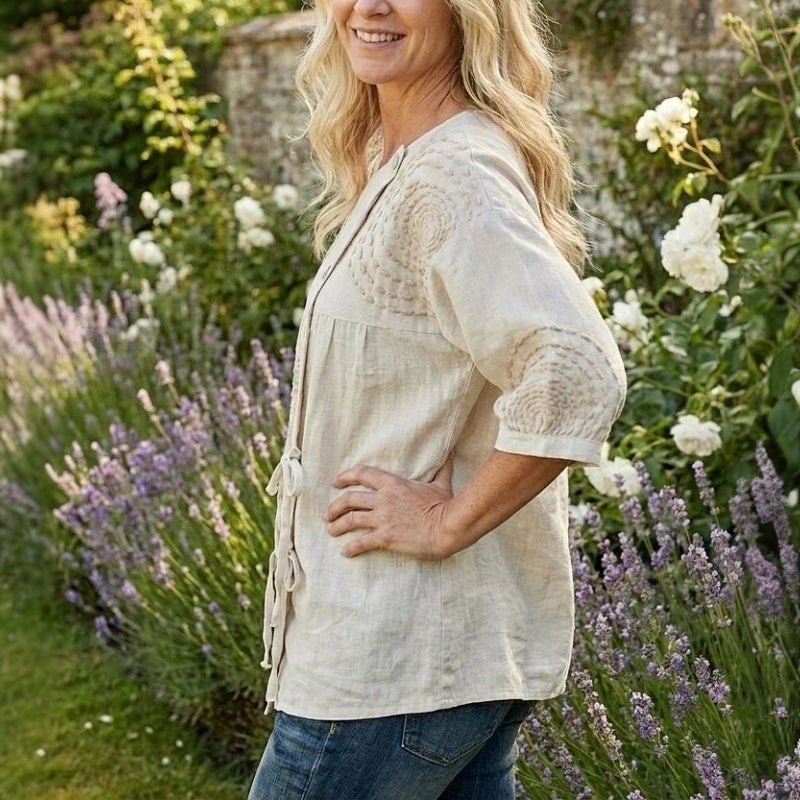 Magdalena | Blusa Vintage Casual