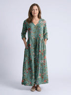 Camille | Vestido largo floral