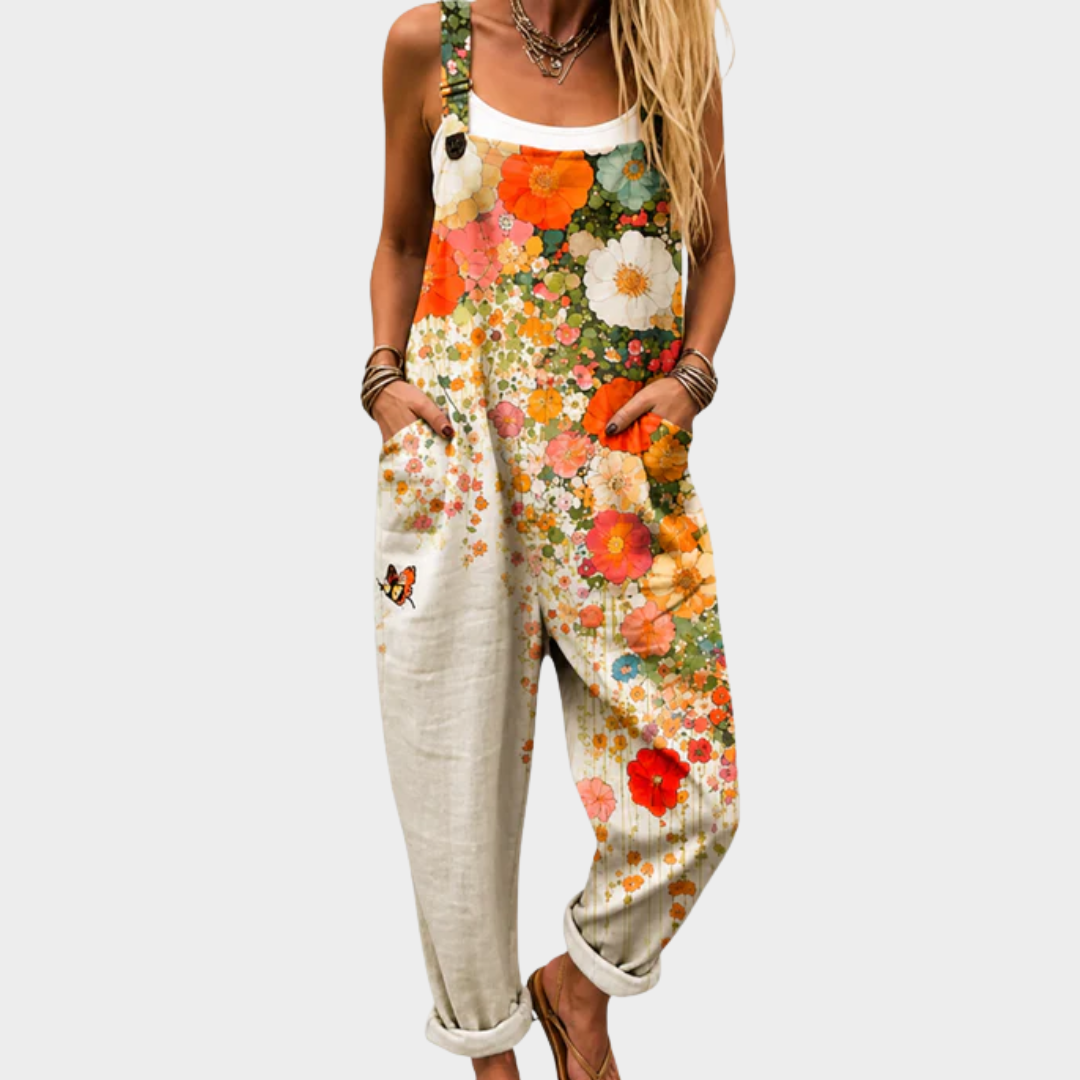 Comfy Printed Overalls
