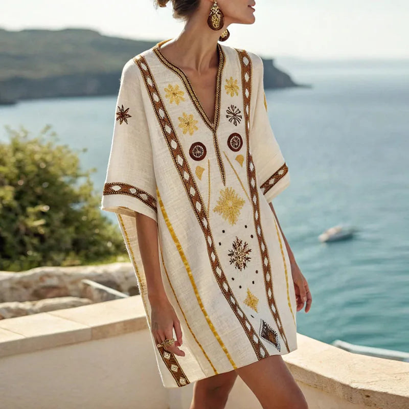 Vera - Elegante y cómodo vestido de playa para días de verano