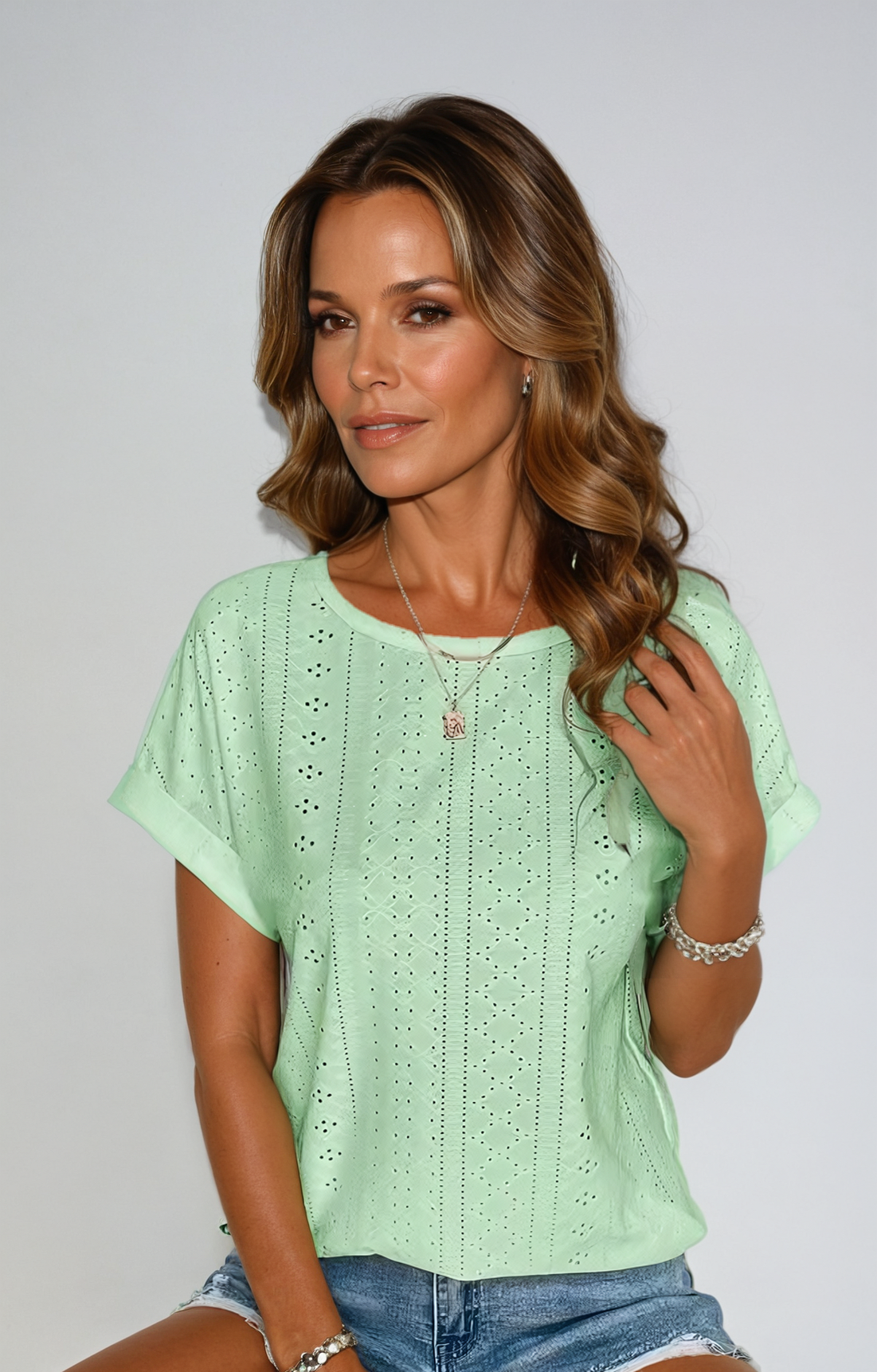Becky™ | Top Casual con Ojal