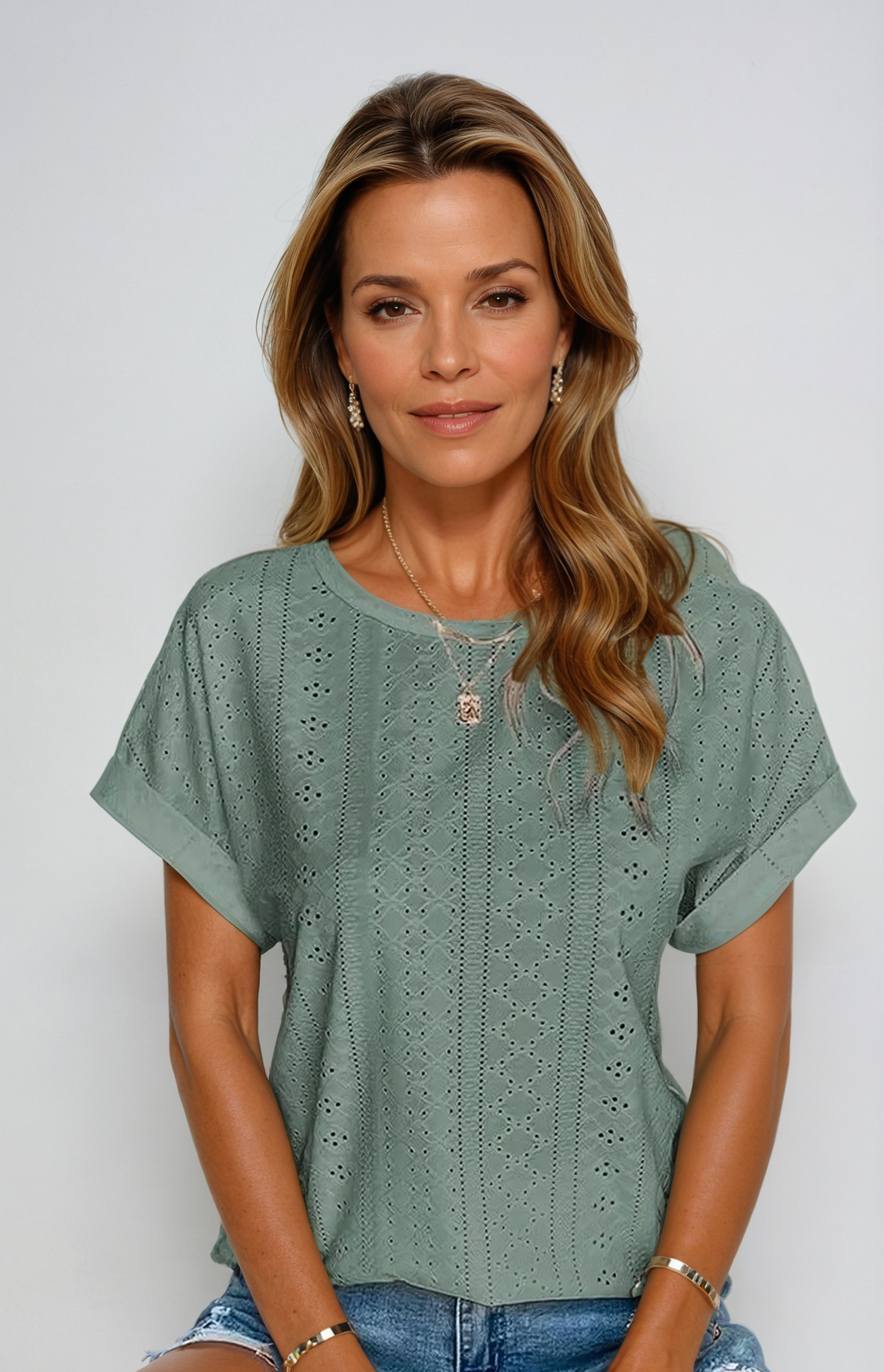 Becky™ | Top Casual con Ojal