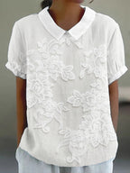 Amelia | Blusa Bordada Estilo Vintage